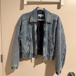 Rag & Bone Cropped Denim Jacket Size Small NWOT